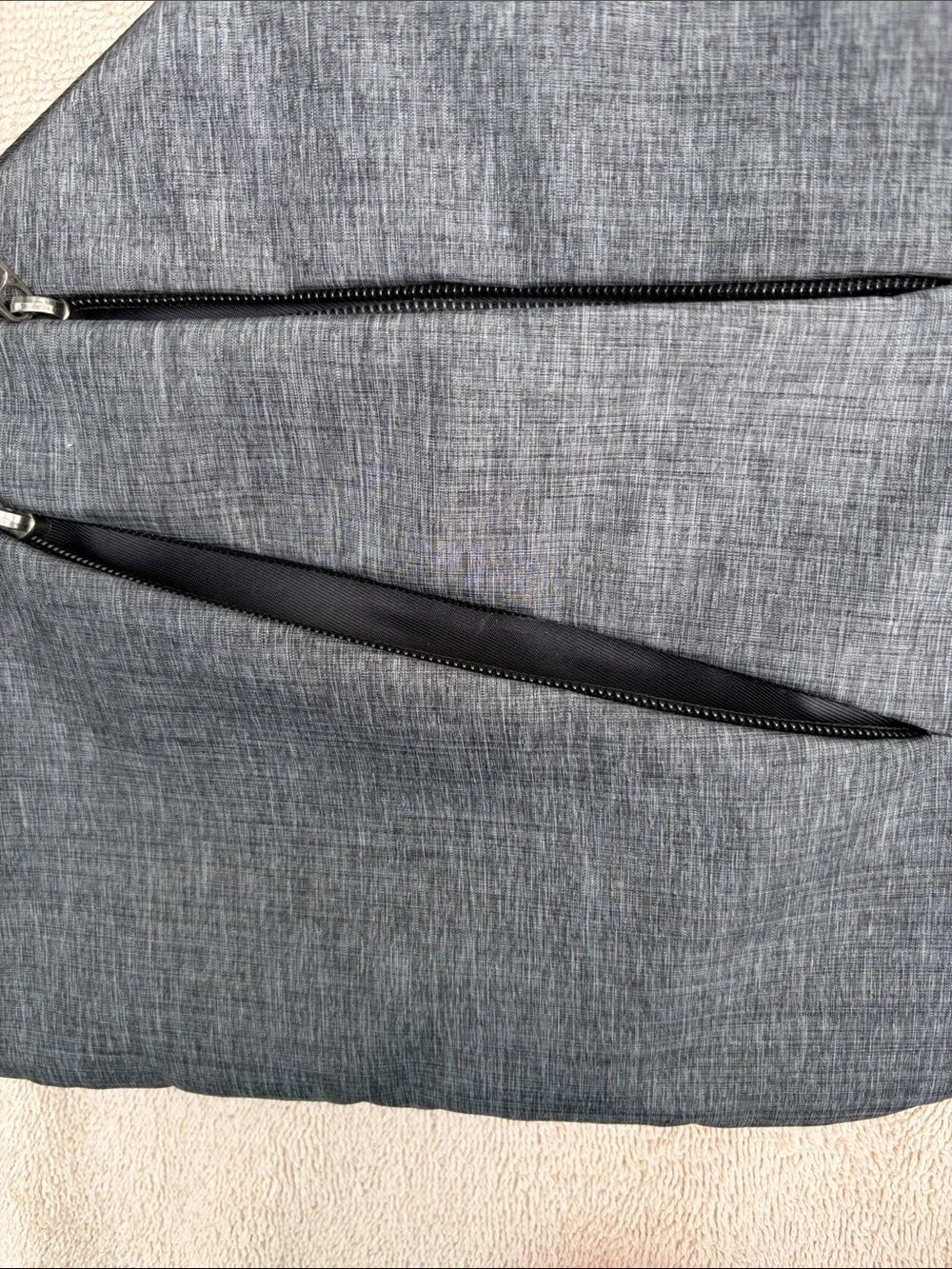Wander Plus Charcoal Gray Sling Belt Bag - Picture 4 of 7